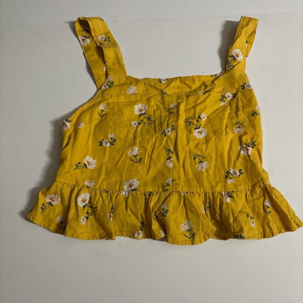 La Hearts Sunny Yellow Floral Top - Picture 3 of 5
